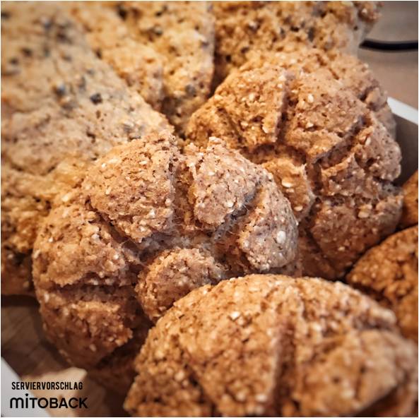 Kartoffel-Brötchen - nussfrei + glutenfrei + lower carb - MITOBACK