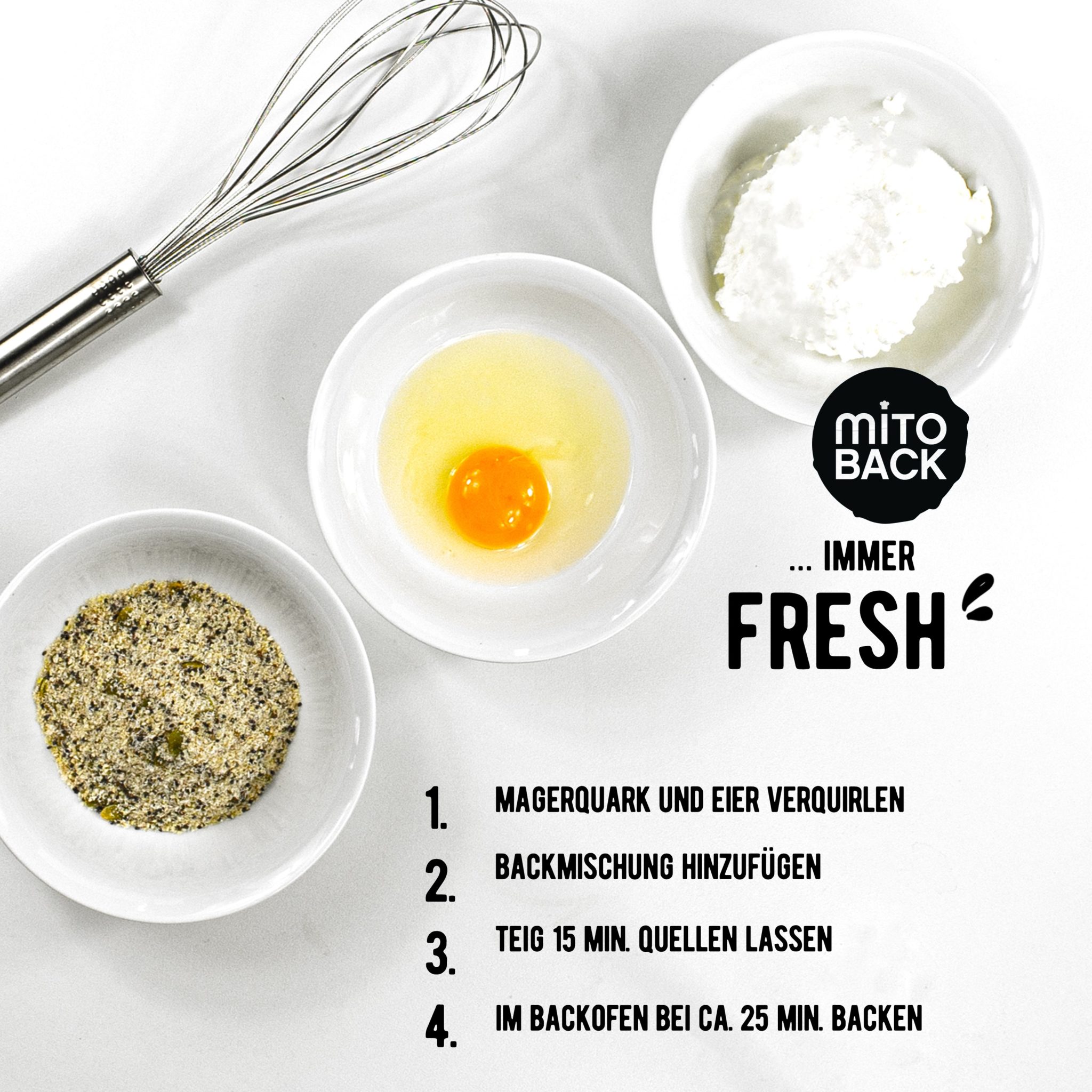 Chia-Brötchen mit Kürbiskernen – Bild 3