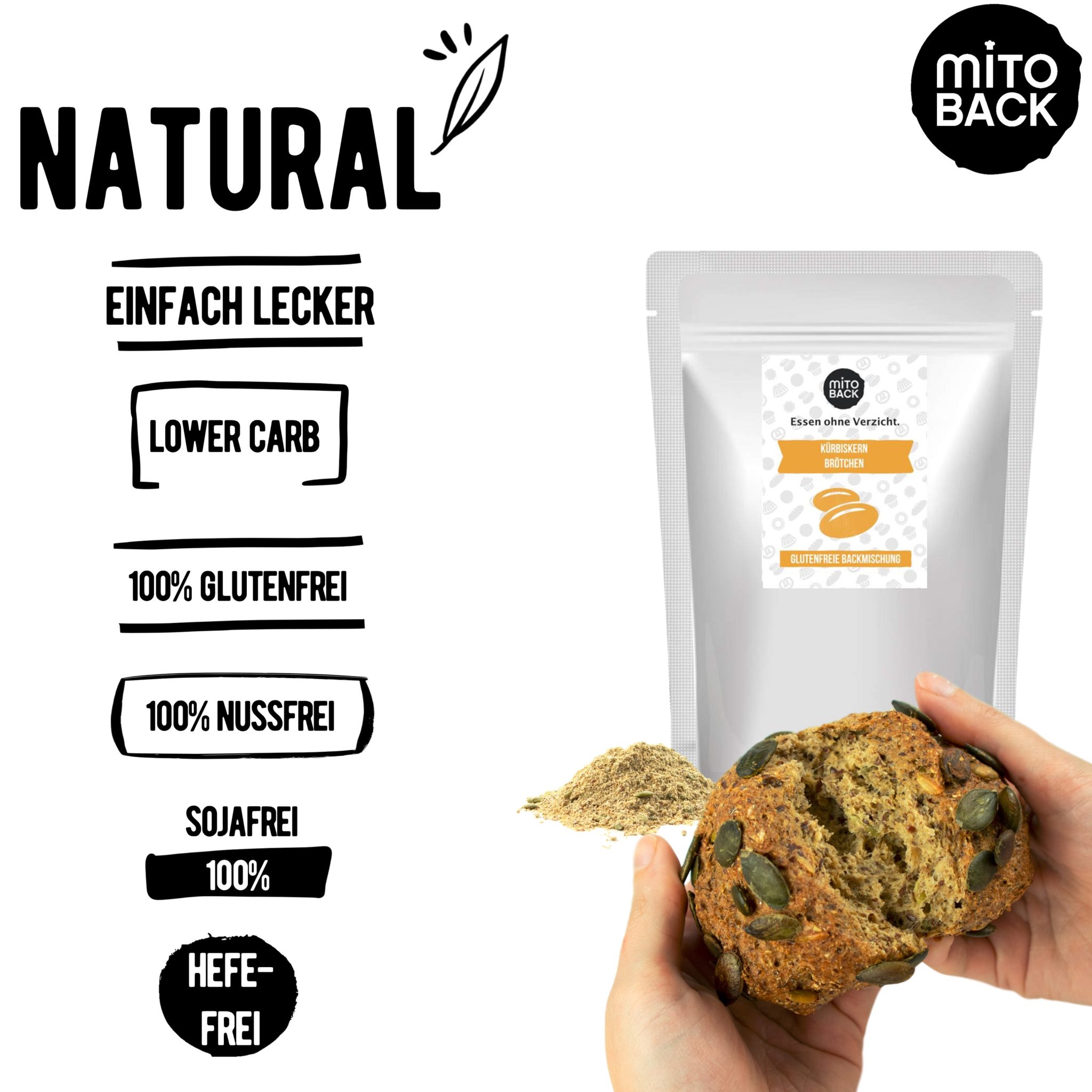 Kürbiskern-Brötchen – Bild 4