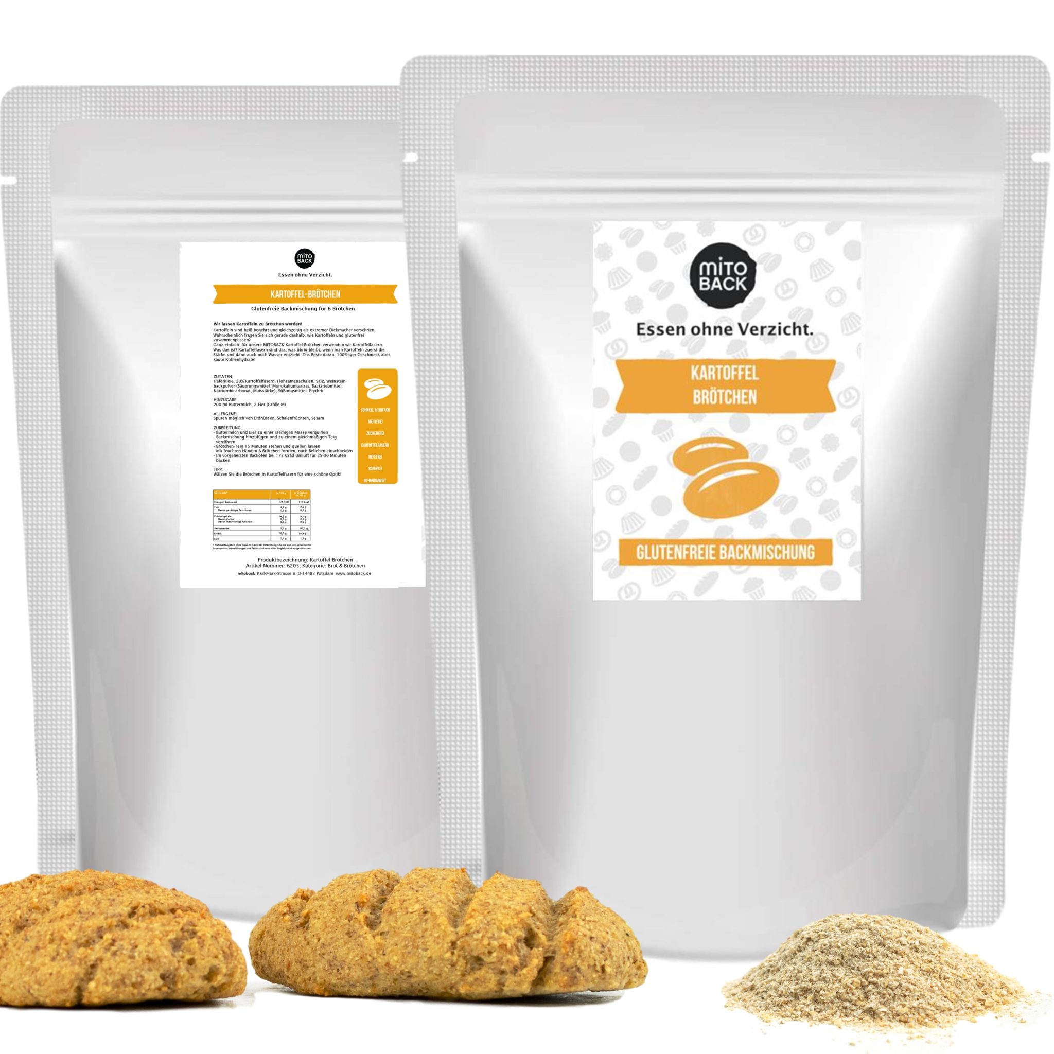 Kartoffel-Brötchen – Bild 3