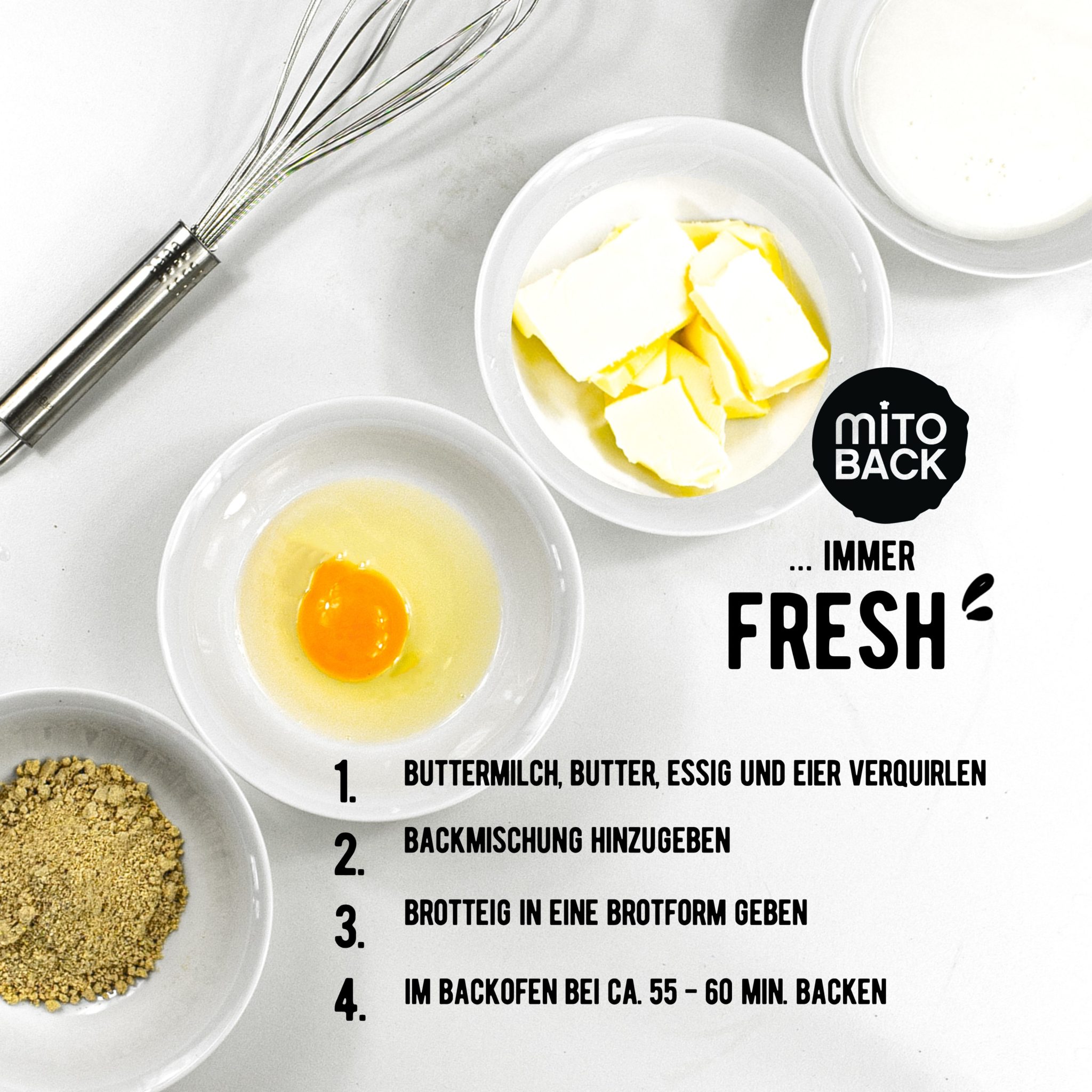 Helles Kastenbrot mit Kokos – Bild 6