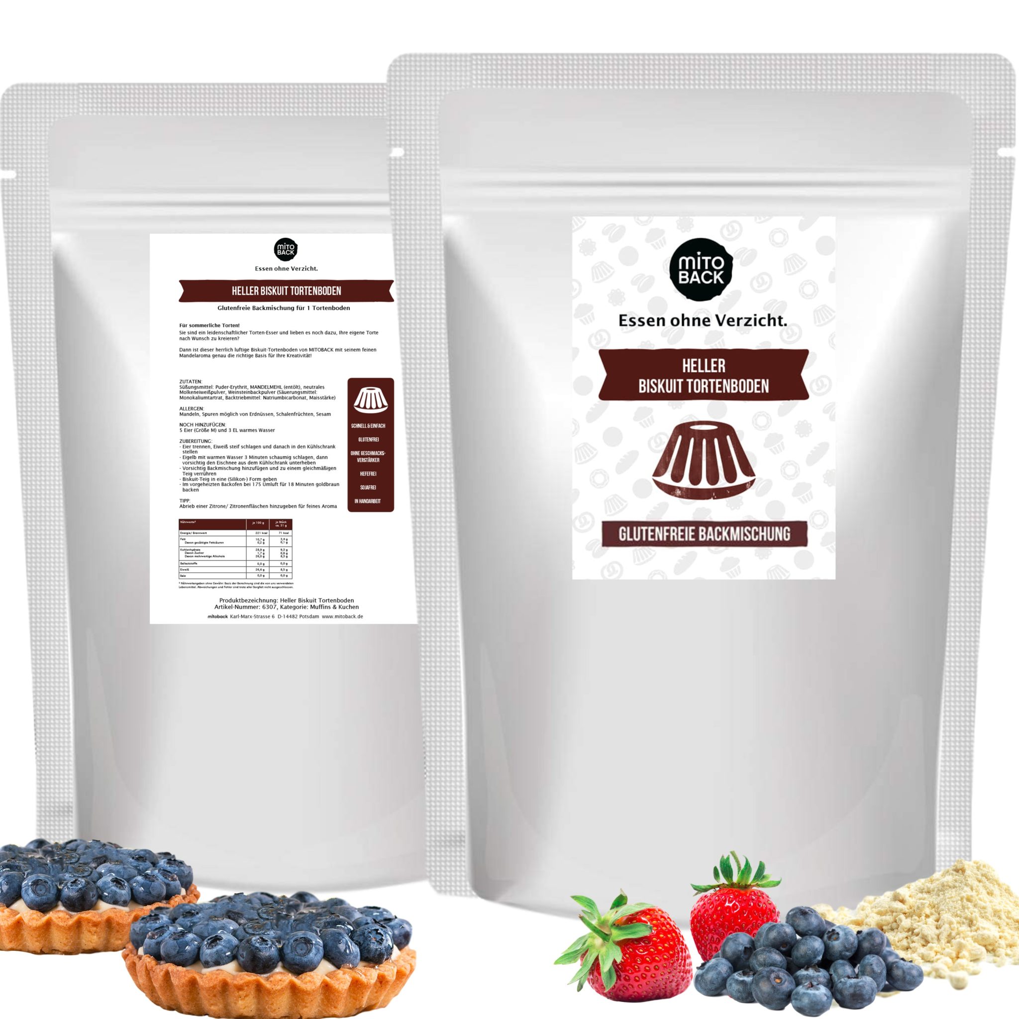 Biskuit Tortenboden – Bild 2