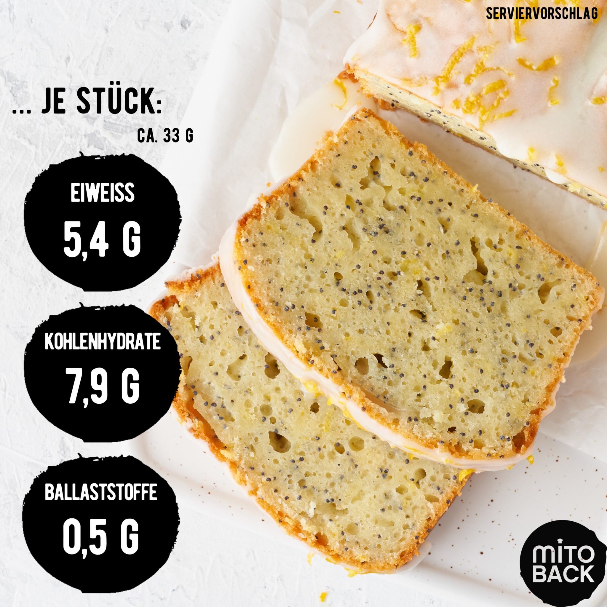 Saftiger Zitronen-Chia Kuchen – Bild 4