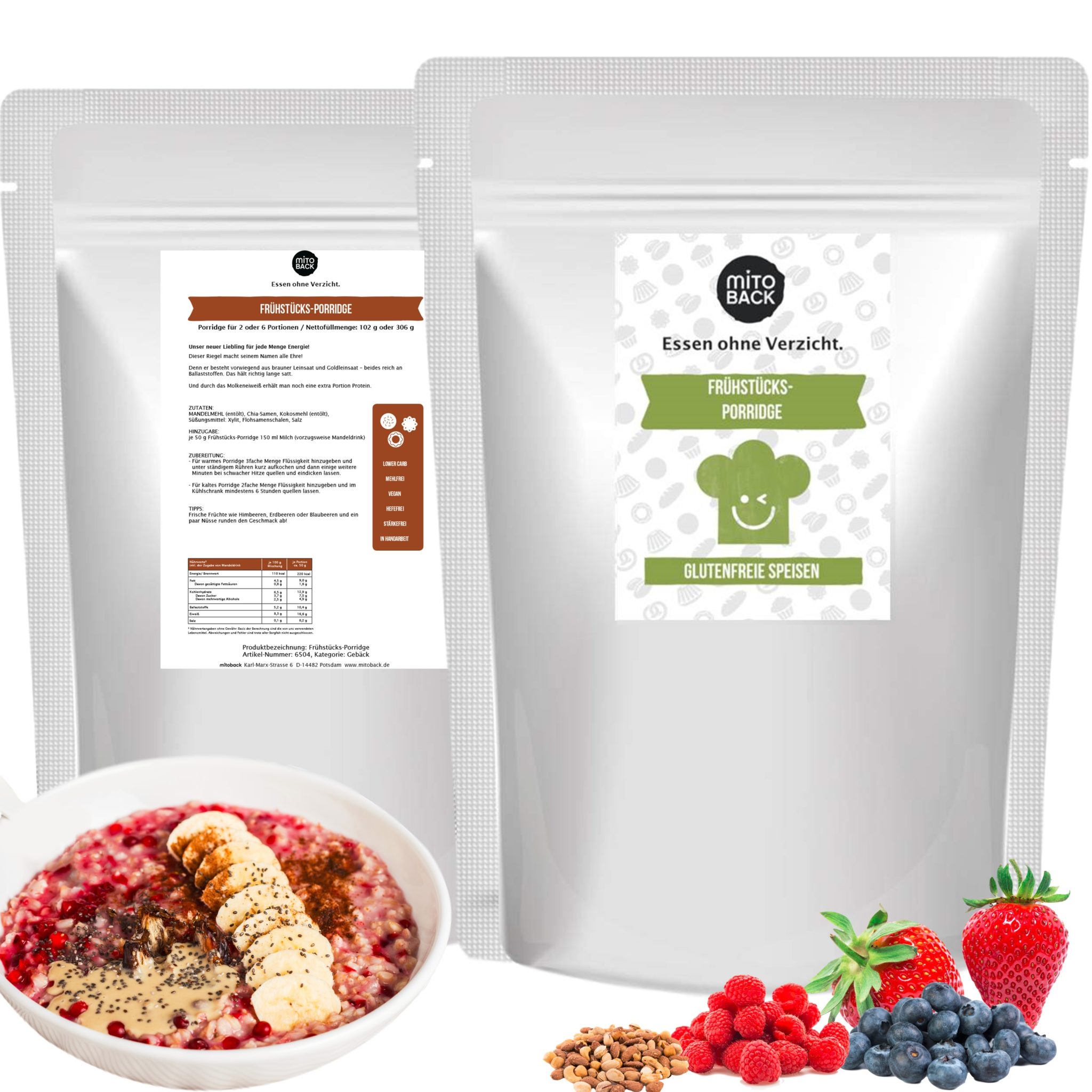 Frühstücks-Porridge (2 Portionen) – Bild 5