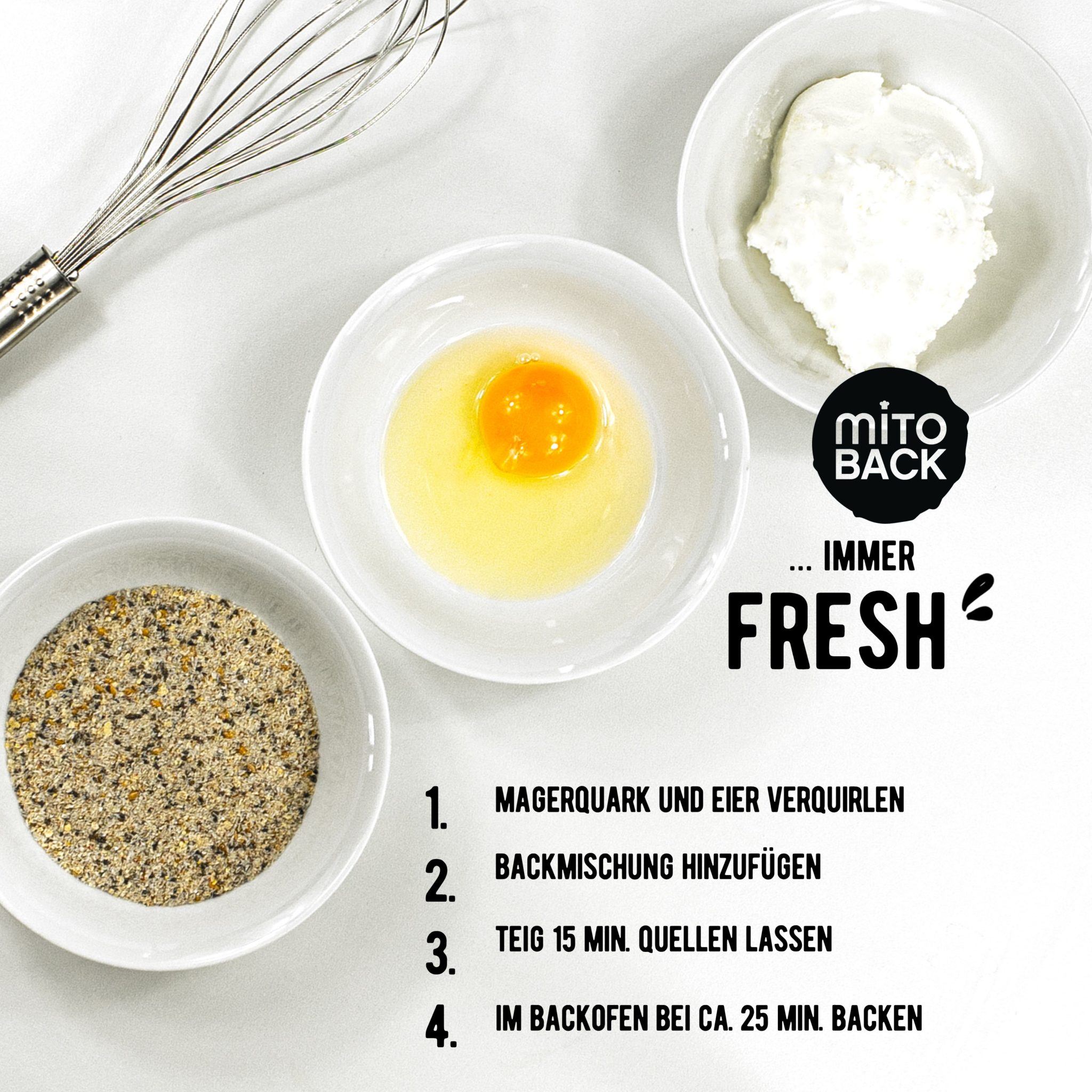 Chia-Brötchen mit Sonnenblumenkerne – Bild 5