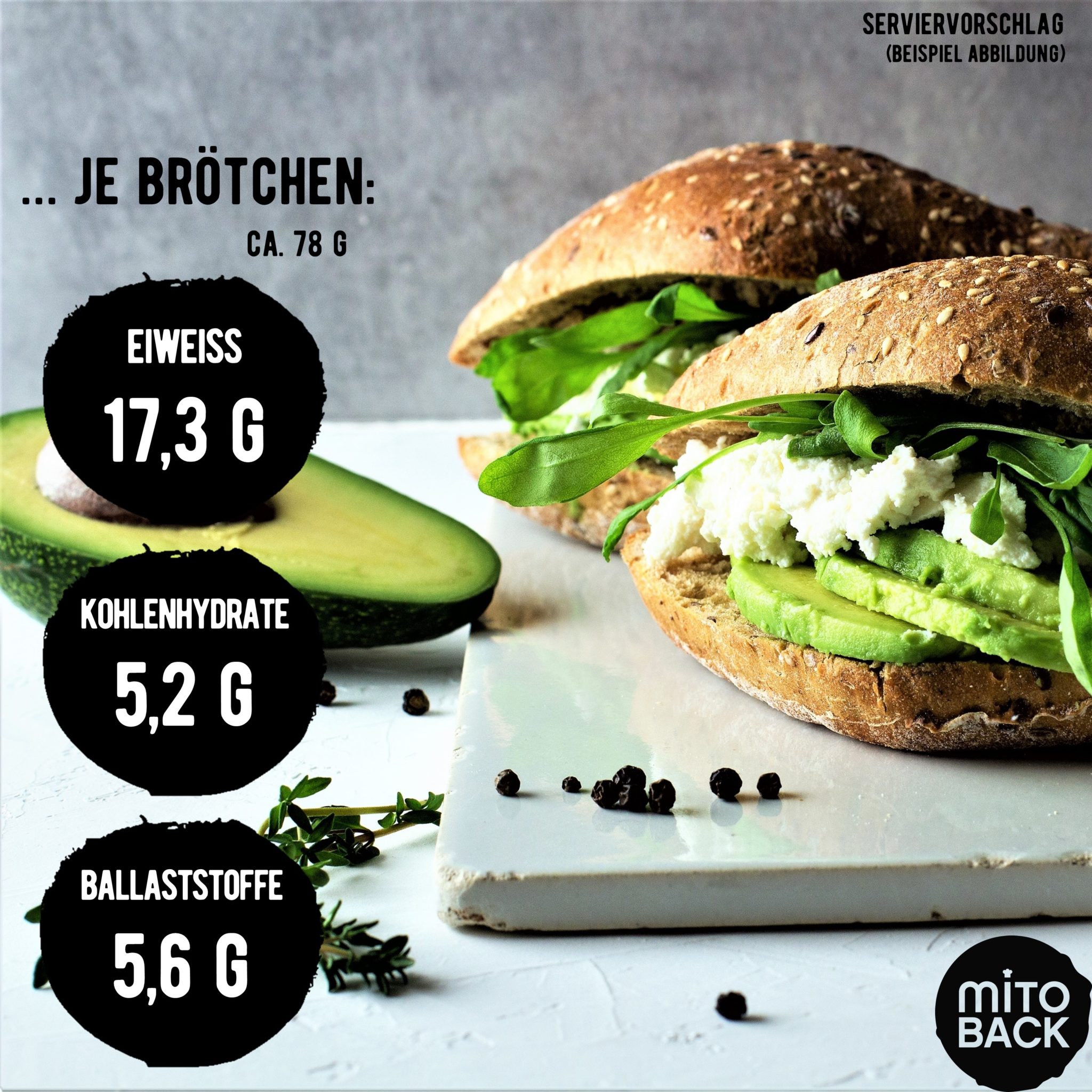 Chia-Brötchen mit Sonnenblumenkerne – Bild 7