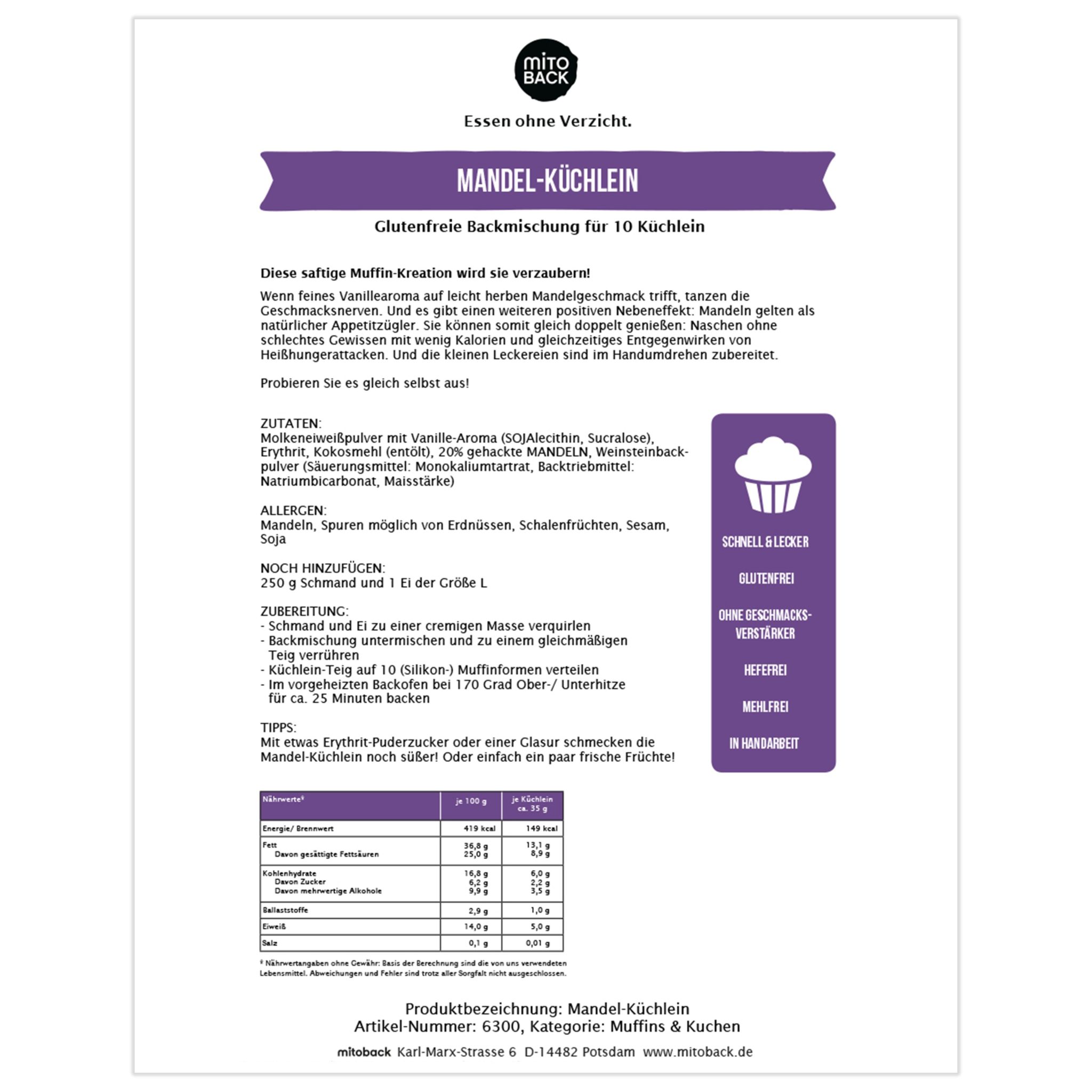 Mandel-Küchlein – Bild 8