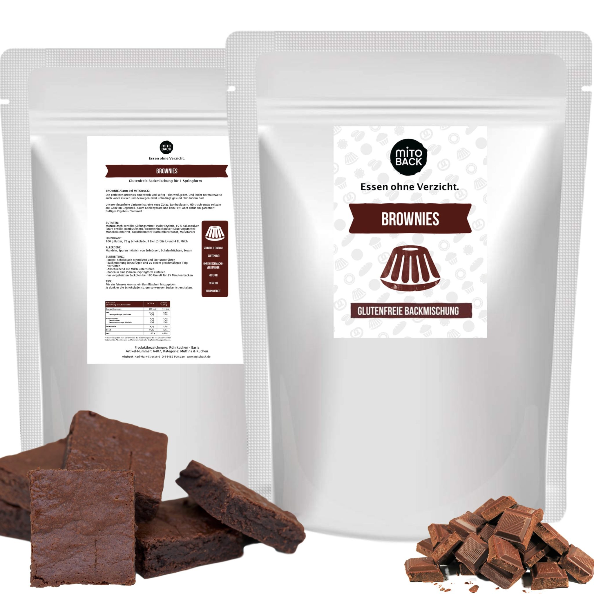 Brownie Kuchen – Bild 3