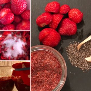 Rezept Erdbeermarmelade mit Chia-Samen